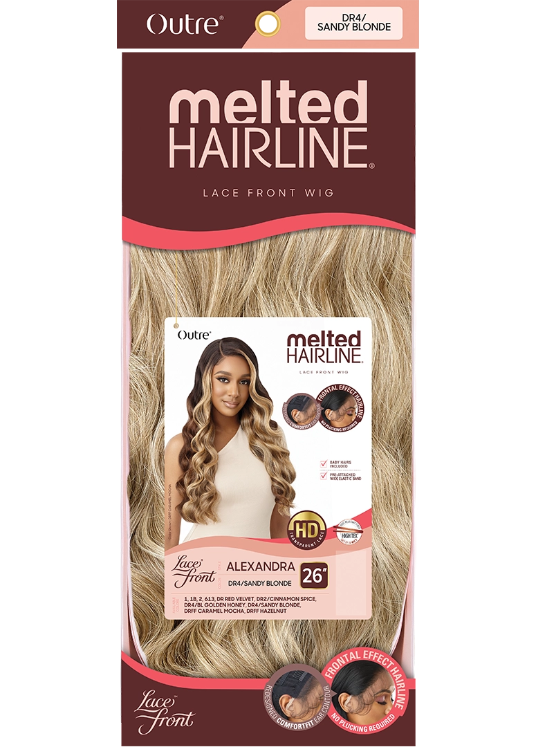 OUTRE LACE FRONT WIG MELTED HAIRLINE - ALEXANDRA