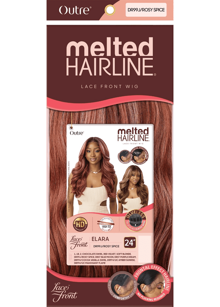 Outre Synthetic Lace Front Wig - Melted Hairline - Elara - Braids and Wigs