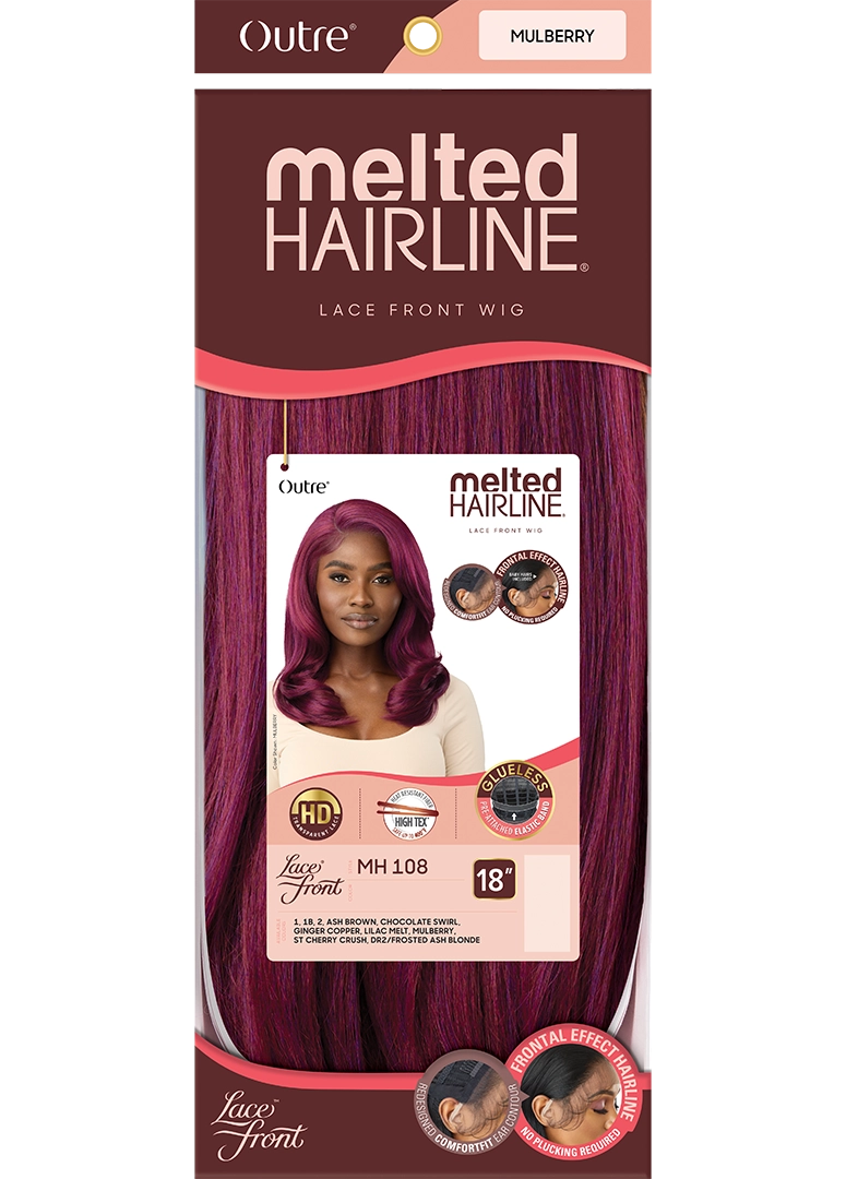 Outre Melted Hairline Lace Front Wig - Mh 108