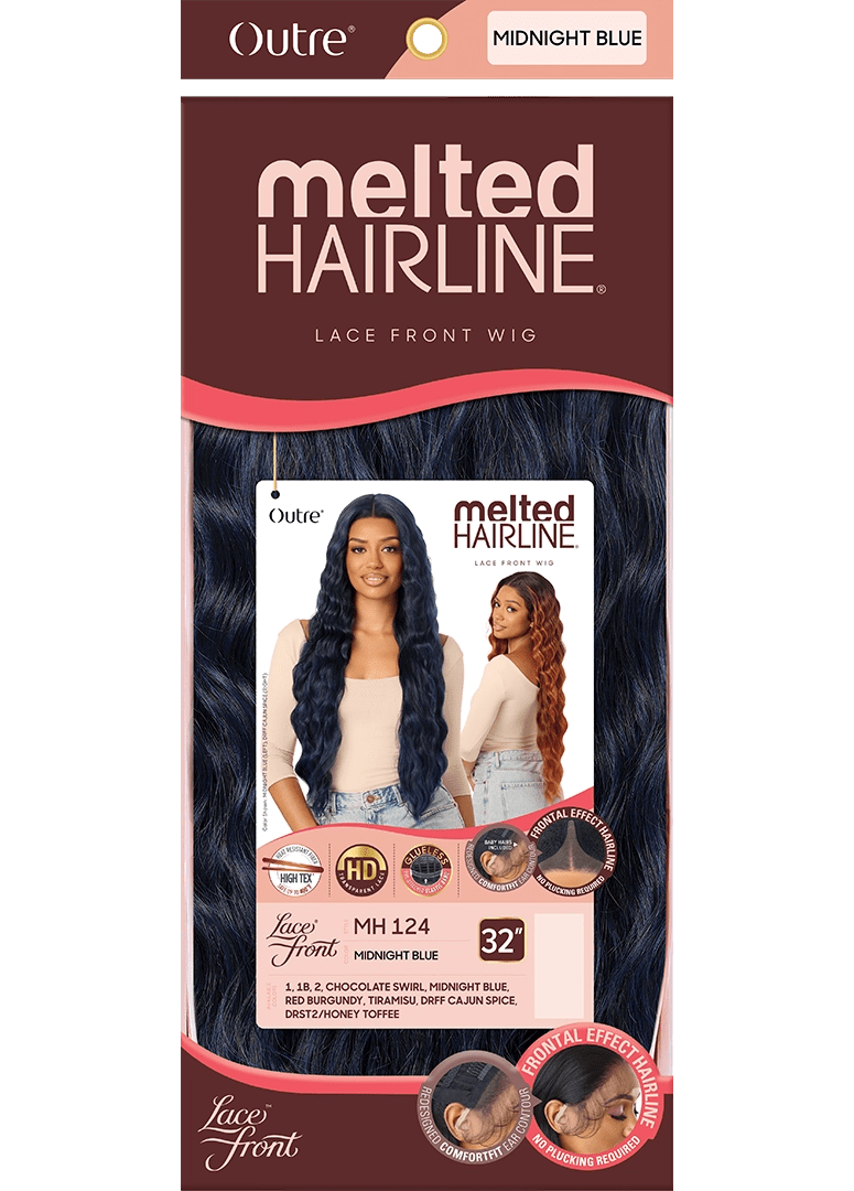 Outre Synthetic Lace Front Wig - Melted Hairline - MH 124 - Braids and Wigs