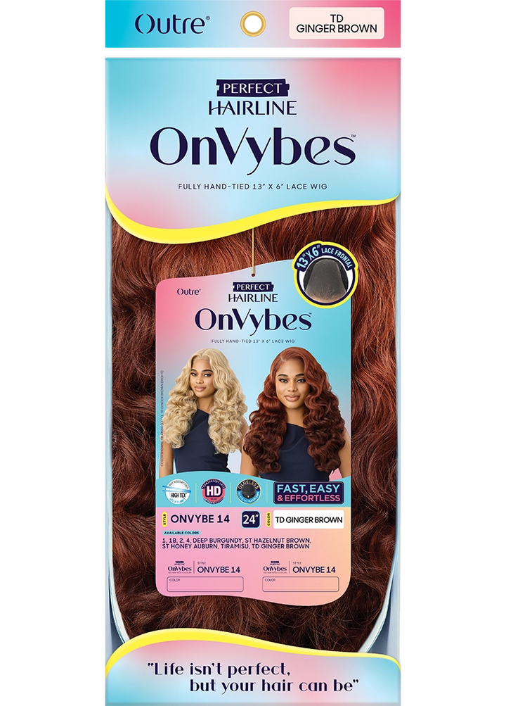 Outre Perfect Hairline OnVybes Glueless HD Lace Front Wig - OnVybe 14