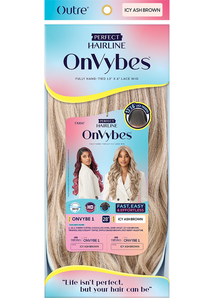 Outre Perfect Hairline Glueless HD 13x6 Lace Frontal Wig - Onvybe 1 - Braids and Wigs