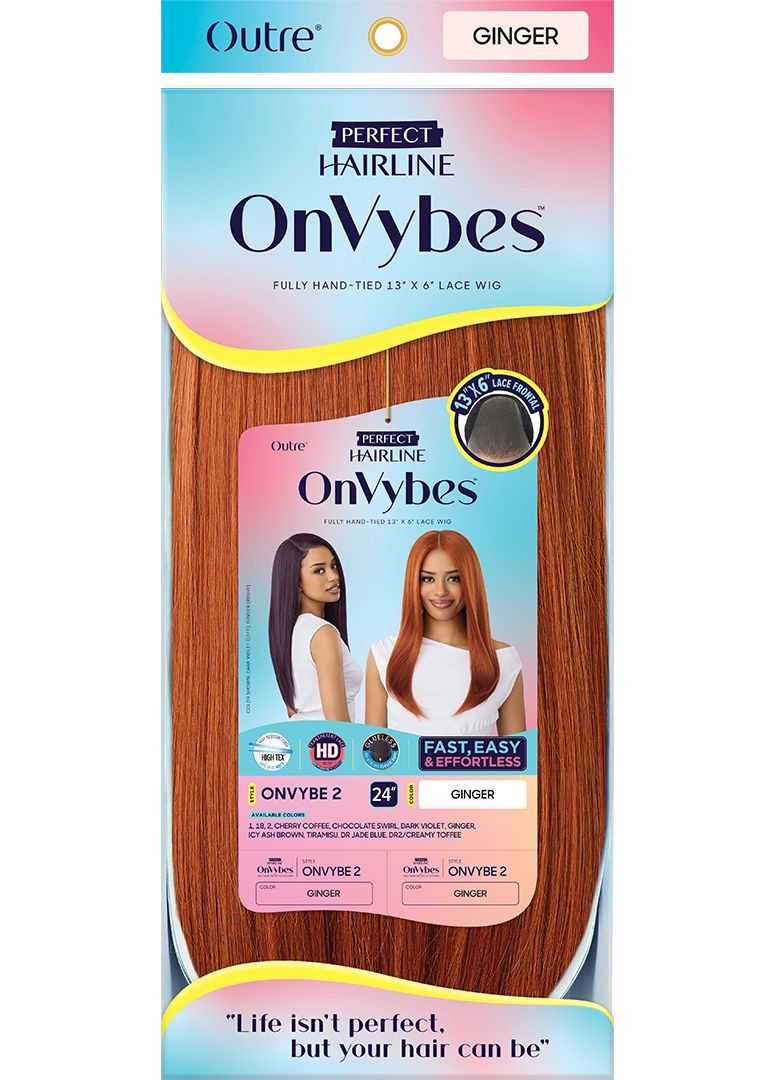 Outre Perfect Hairline Glueless HD 13x6 Lace Frontal Wig - Onvybe 2 - Braids and Wigs