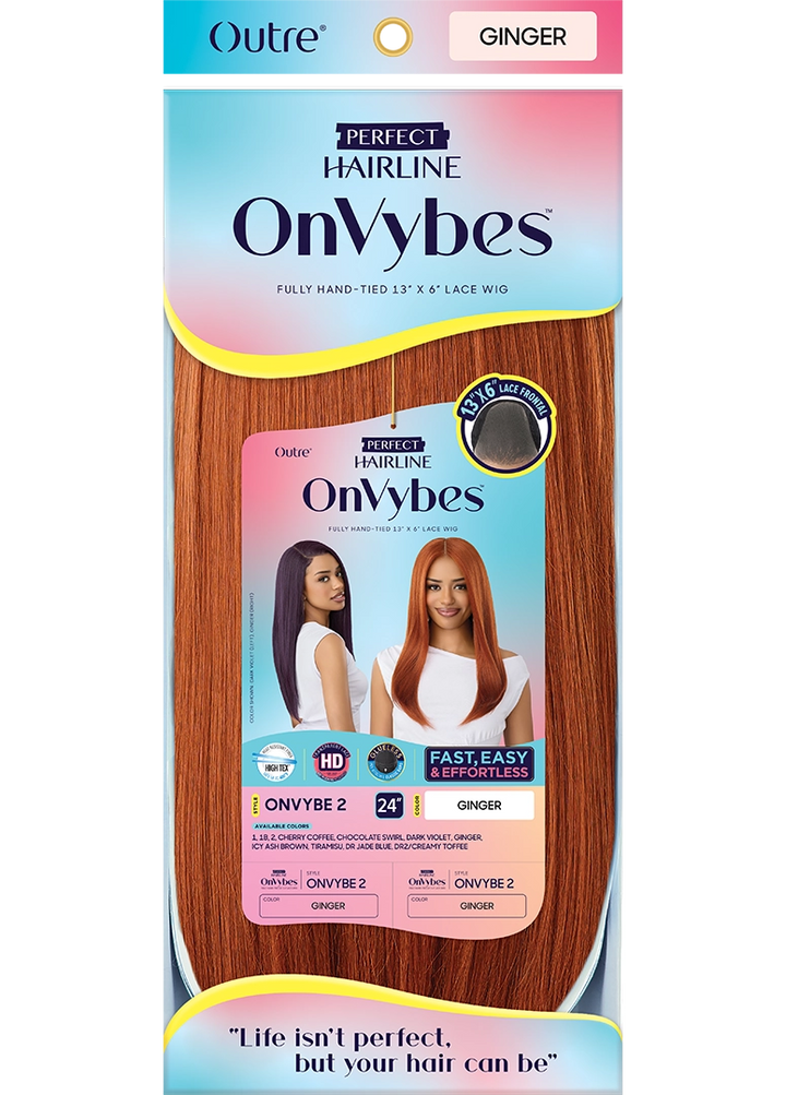 Outre Perfect Hairline Glueless HD 13x6 Lace Frontal Wig - Onvybe 2 - Braids and Wigs
