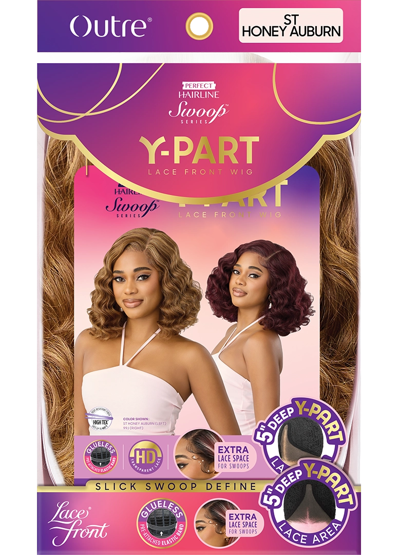 Outre Perfect Hairline Swoop Series Y-Part HD Lace Front Wig - Y-Part 212