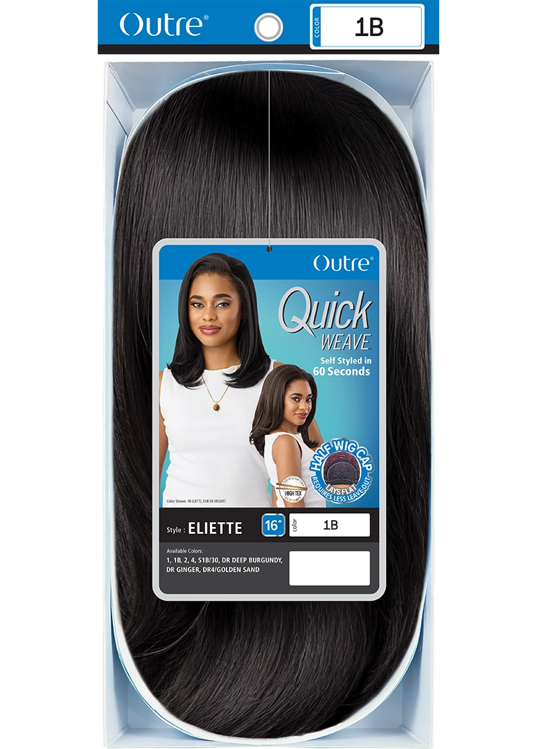 Outre Synthetic Quick Weave Half Wig - Eliette