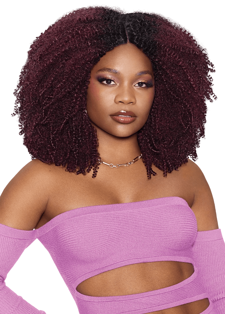 Outre Purple Pack Boutique - Miracle Coily Fro 5pcs - Braids and Wigs