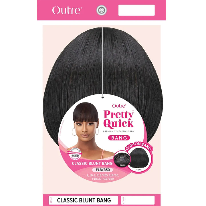 OUTRE PRETTY QUICK PONY - CLASSIC BLUNT BANG