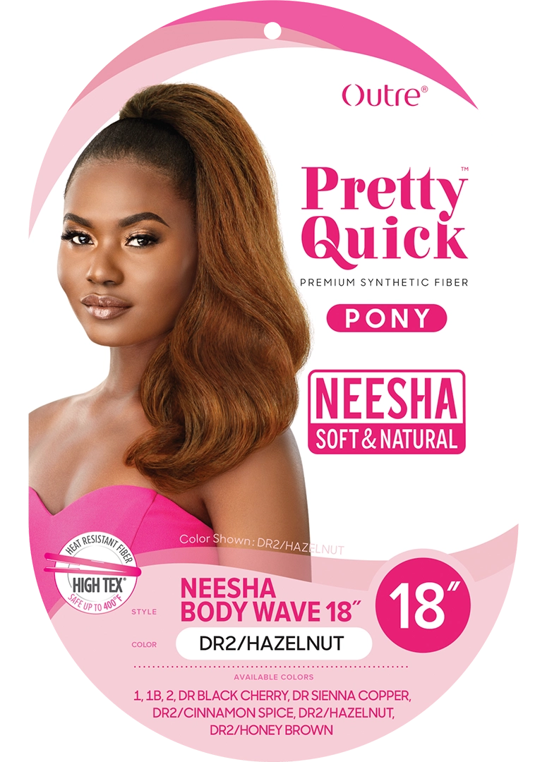 OUTRE PRETTY QUICK PONY -NEESHA BODY WAVE 18