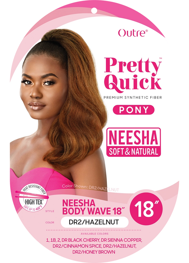 OUTRE PRETTY QUICK PONY -NEESHA BODY WAVE 18