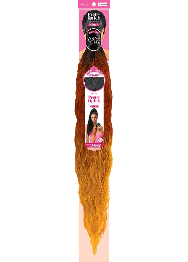 Outre Pretty Quick Pony Natural Wave 24" - Braids and Wigs