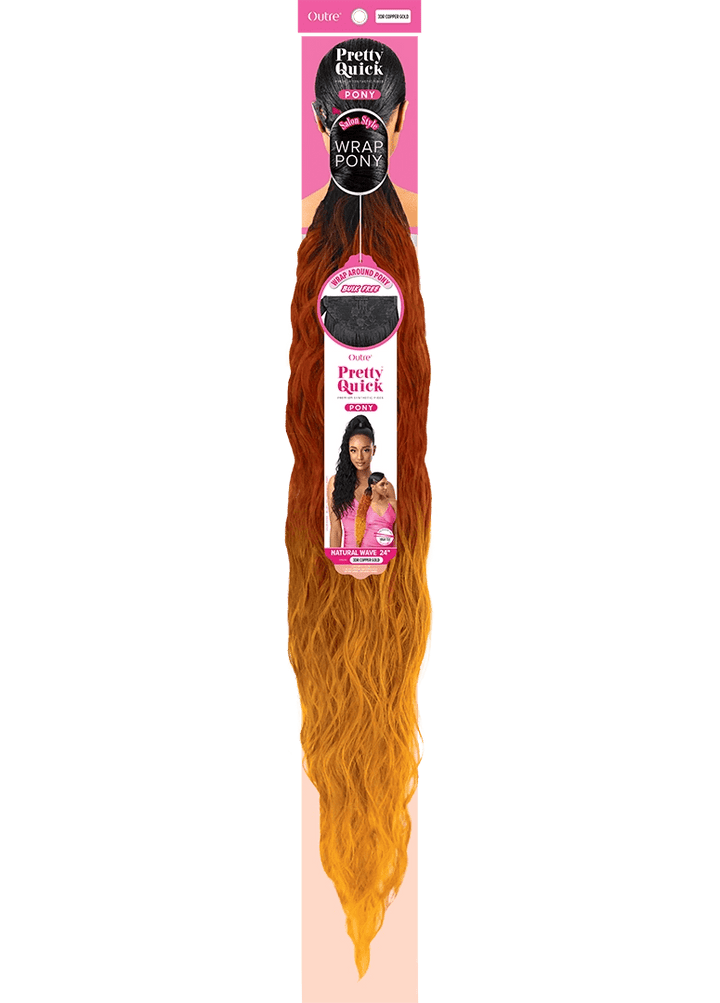 Outre Pretty Quick Pony Natural Wave 24" - Braids and Wigs