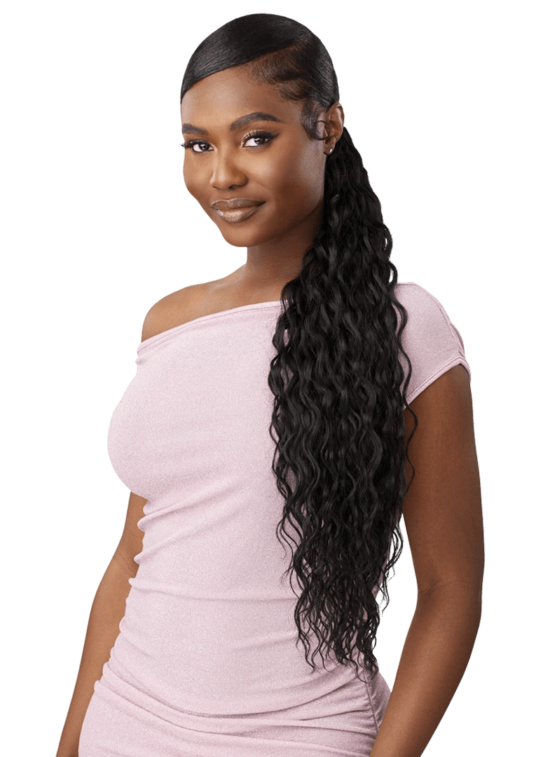Outre Pretty Quick - Wrap pony - Water Wave 28" - Braids and Wigs