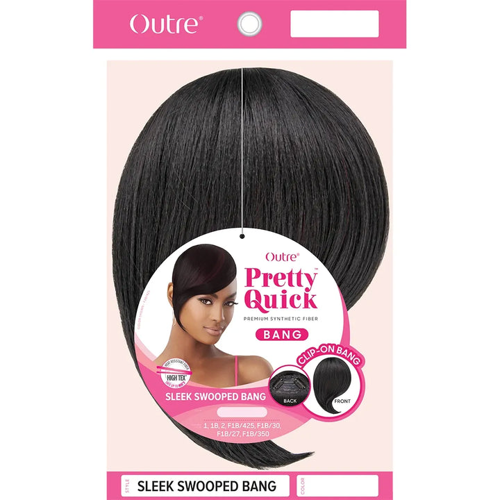 OUTRE PRETTY QUICK PONY - SLEEK SWOOPED BANG