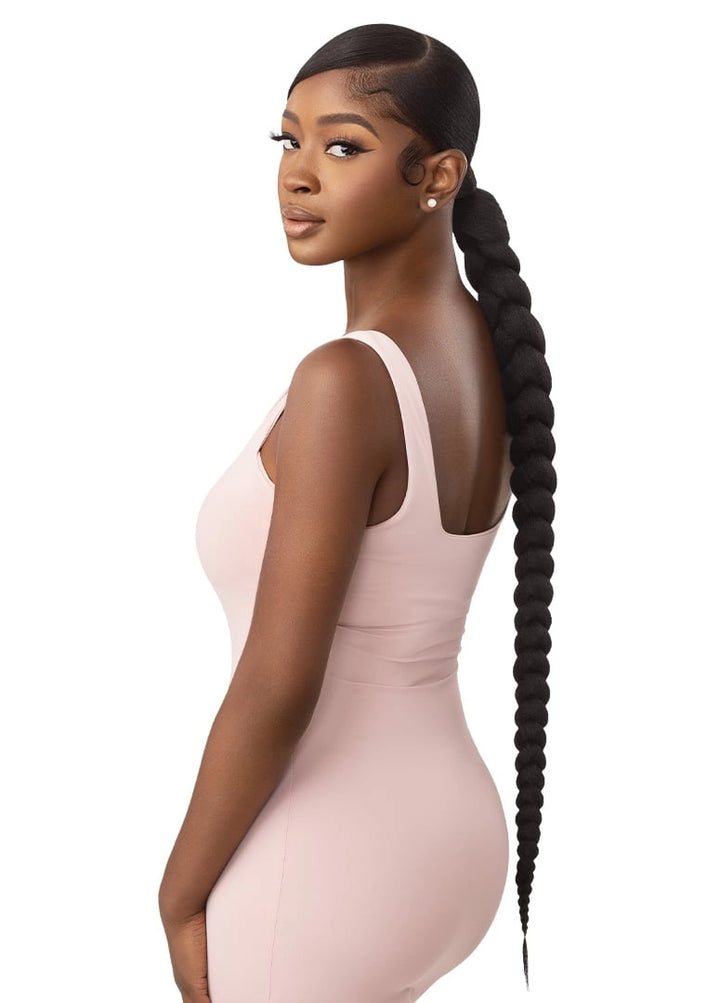 Outre Pretty Quick Wrap Pony Natural Braided Ponytail 32"