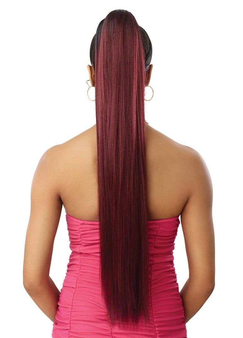 Outre Pretty Quick - Wrap Pony – Bone Straight 34" - Braids and Wigs
