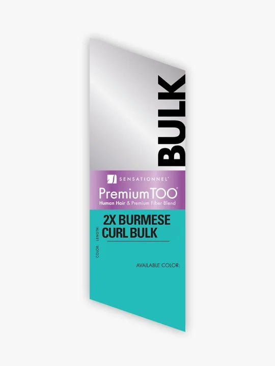 Sensationnel Human Hair & Premium Fiber Blend - 2X Burmese Curl Bulk 18″