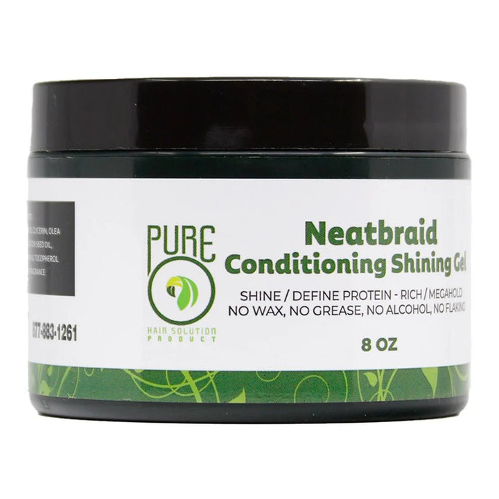 Pure O Natural Neat Braid Conditioning Shining Gel - Braids and Wigs