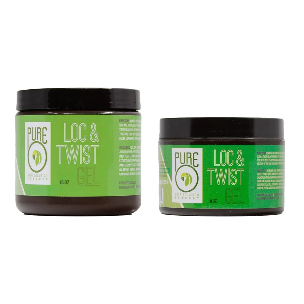 Pure O Natural Loc & Twist Gel - Braids and Wigs
