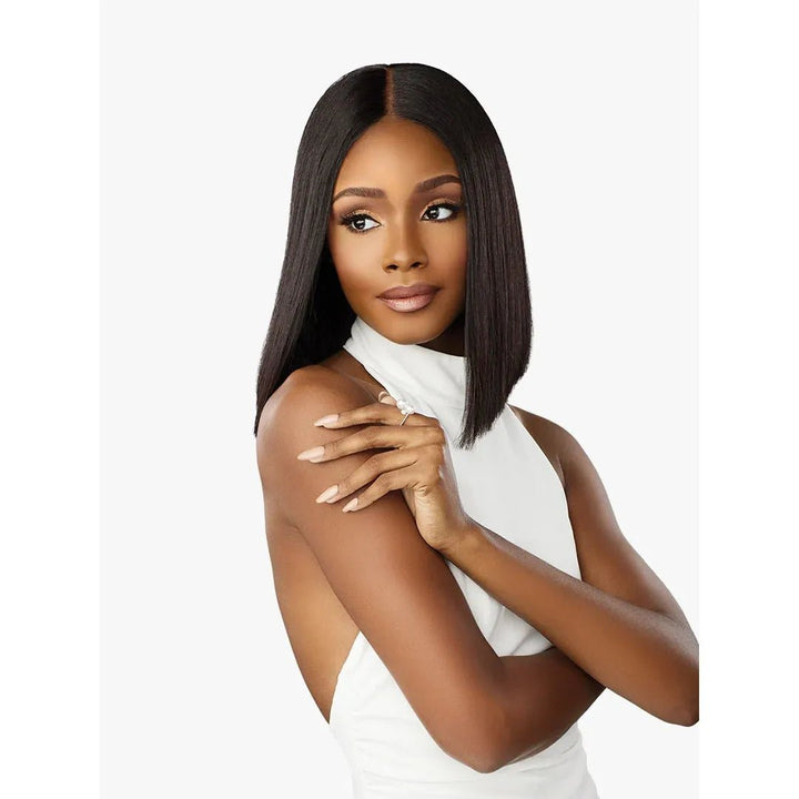 Sensationnel Pearlish 2X6 Lace Wig Classic Bob 12″ - Braids and Wigs