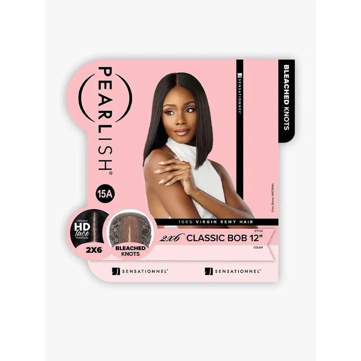 Sensationnel Pearlish 2X6 Lace Wig Classic Bob 12″ - Braids and Wigs