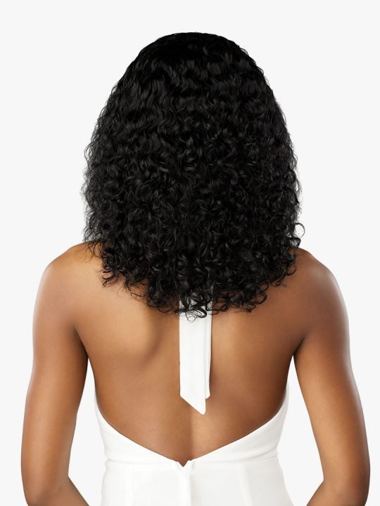 Sensationnel Pearlish 15A 100% Virgin Remy Human Hair Glueless HD 13x4 Lace Frontal Wig - Italian Curl 16" - Braids and Wigs