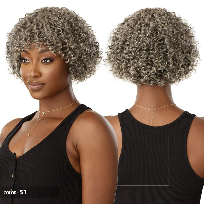 OUTRE FAB & FLY GRAY GLAMOUR HUMAN HAIR FULL WIG – RANDY