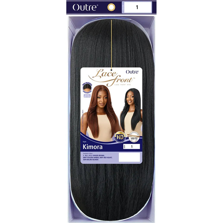 Outre Synthetic Swiss HD Lace Front Wig - KIMORA