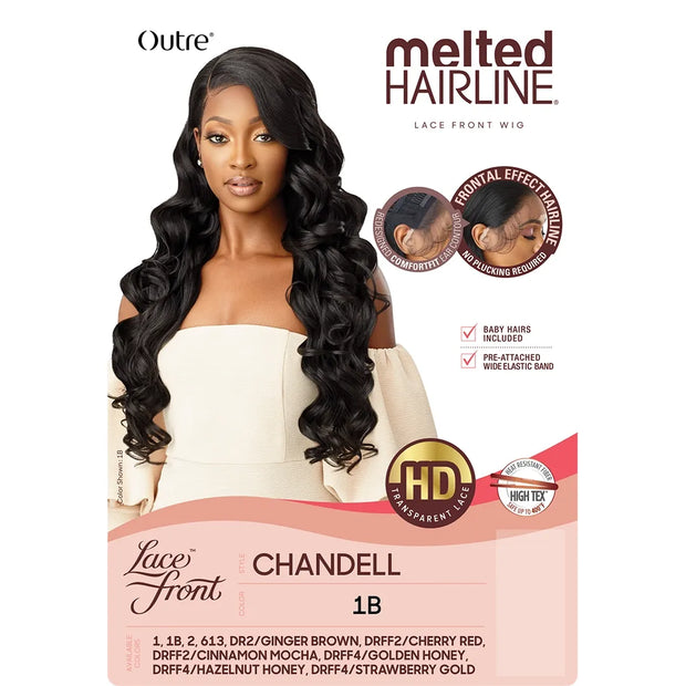 Outre Melted Hairline Synthetic Swiss Lace Front Wig - CHANDELL