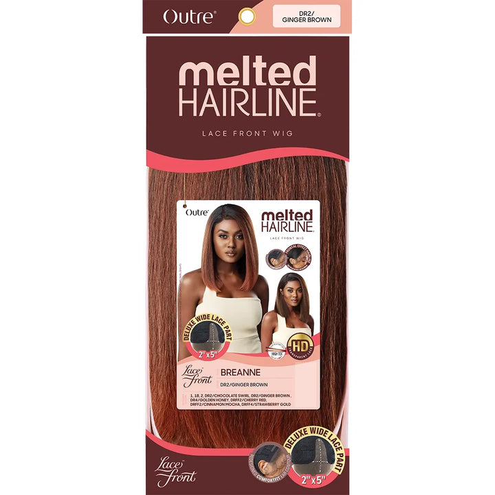 Outre Melted Hairline Synthetic Swiss Lace Front Wig - BREANNE
