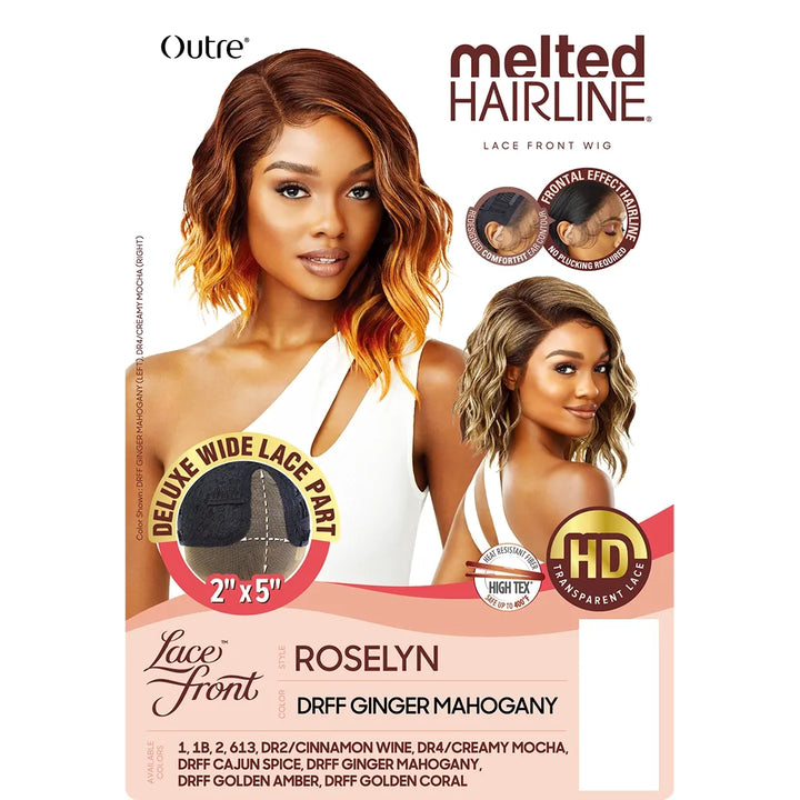 Outre Melted Hairline Synthetic Swiss Lace Front Wig - ROSELYN