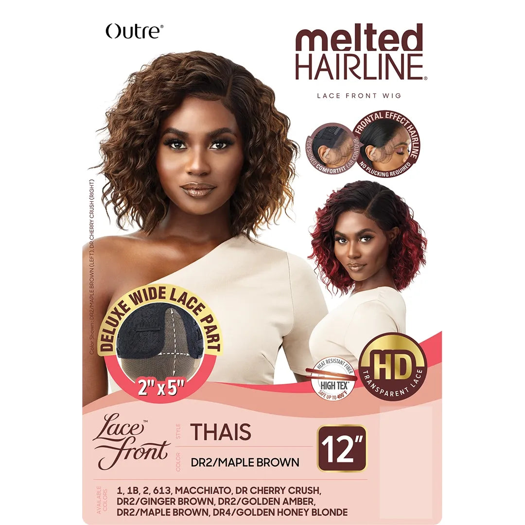 Outre Melted Hairline Synthetic Swiss Lace Front Wig - THAIS