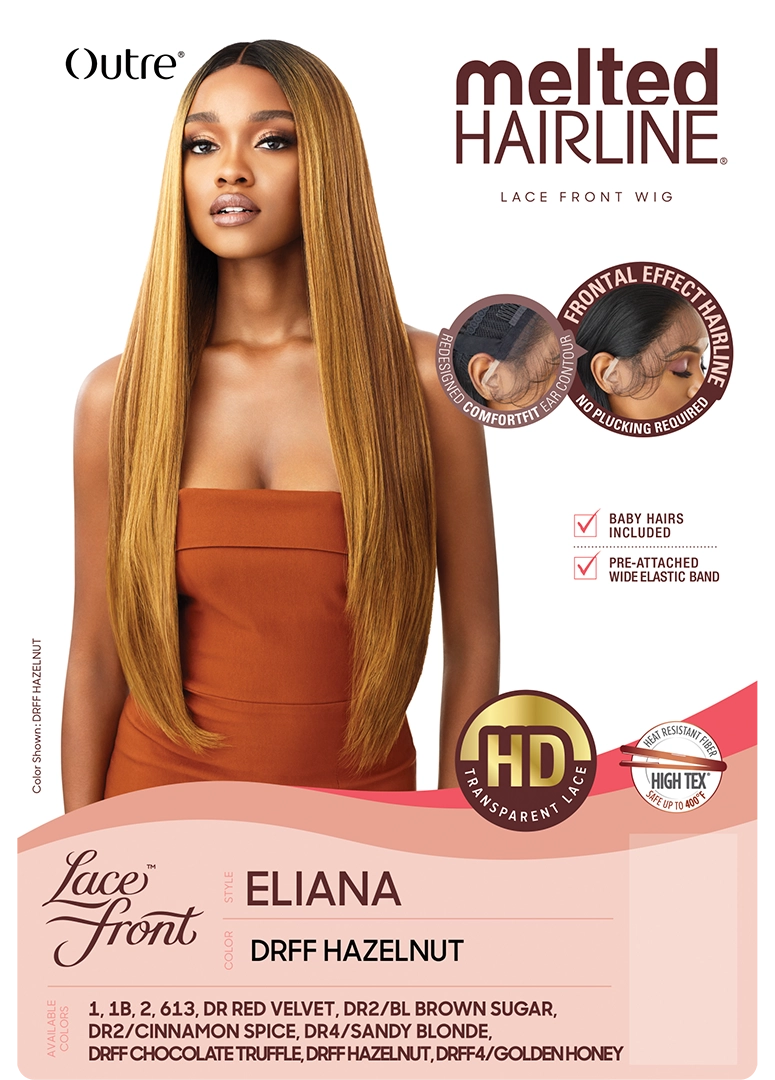 OUTRE LACE FRONT WIG MELTED HAIRLINE - ELIANA