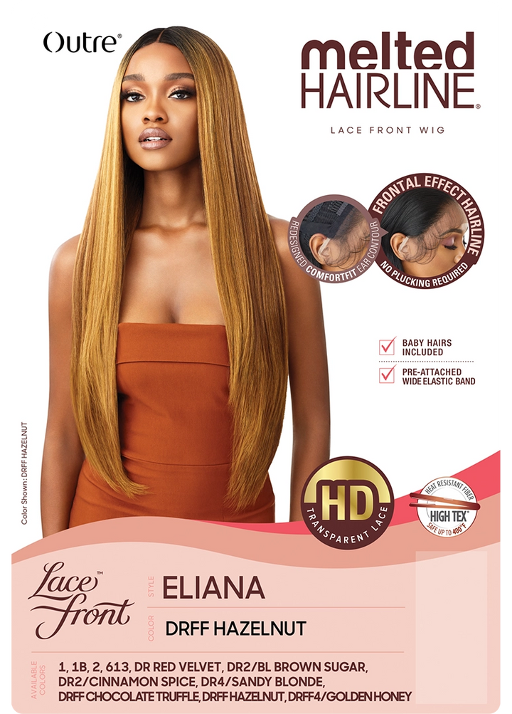 OUTRE LACE FRONT WIG MELTED HAIRLINE - ELIANA