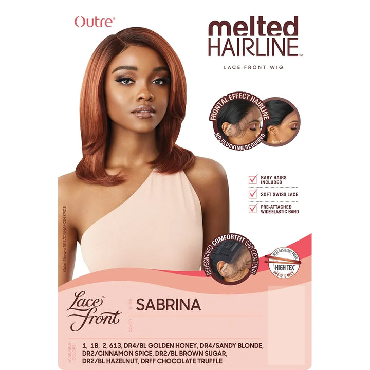 Outre Melted Hairline Synthetic Swiss Lace Front Wig - SABRINA