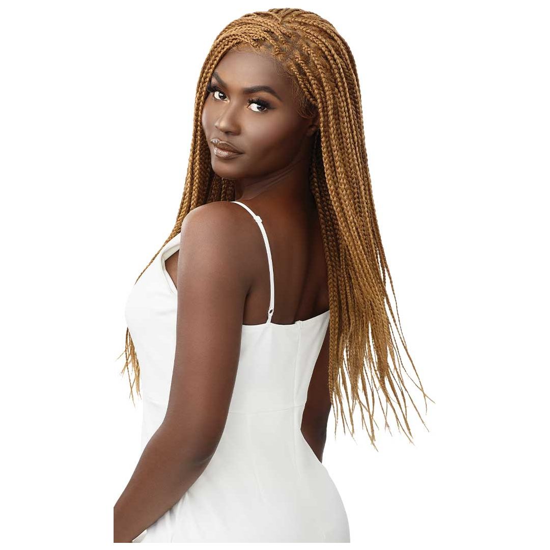 Outre Lace Frontal Wig 13x4 Pre Braided Knotless Square Part Braids 26