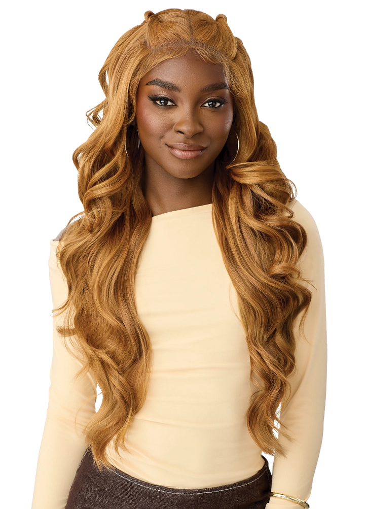 Outre Perfect Hairline NueBlend Human Hair Blend 13x6 HD Lace Front Wig - Body Wave 28"