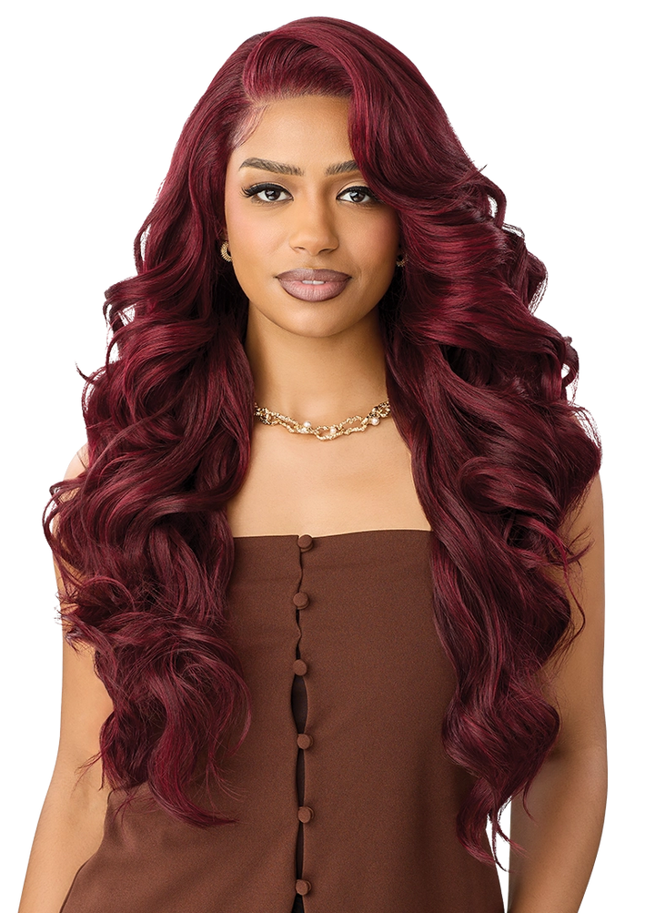 Outre Perfect Hairline NueBlend Human Hair Blend 13x6 HD Lace Front Wig - Body Wave 28"