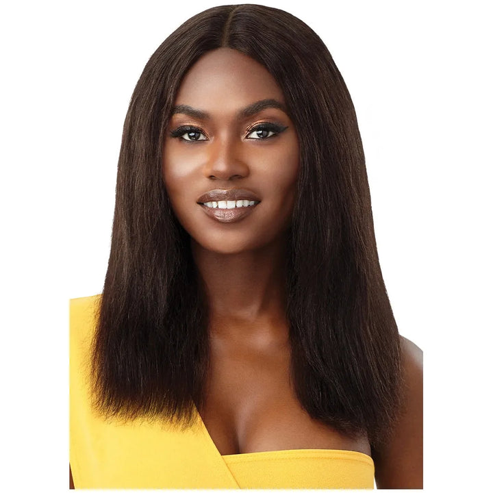 Outre The Daily Wig Human Hair Lace Wig - NATURAL WAVE 16