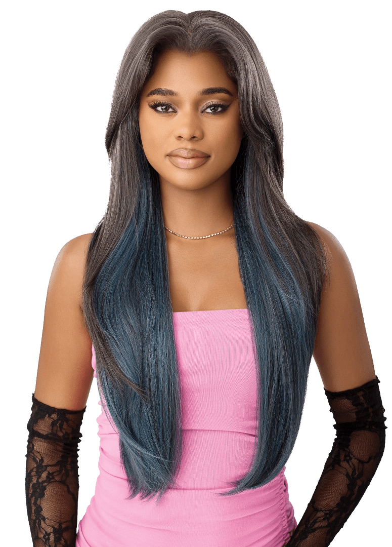 Outre Perfect Hairline True Frontal Glueless 13x6 HD Lace Front Wig - Peak 717 - Braids and Wigs