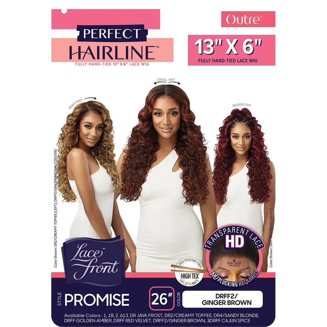 Outre Perfect Hairline Synthetic 13x6 Lace Frontal Wig - PROMISE