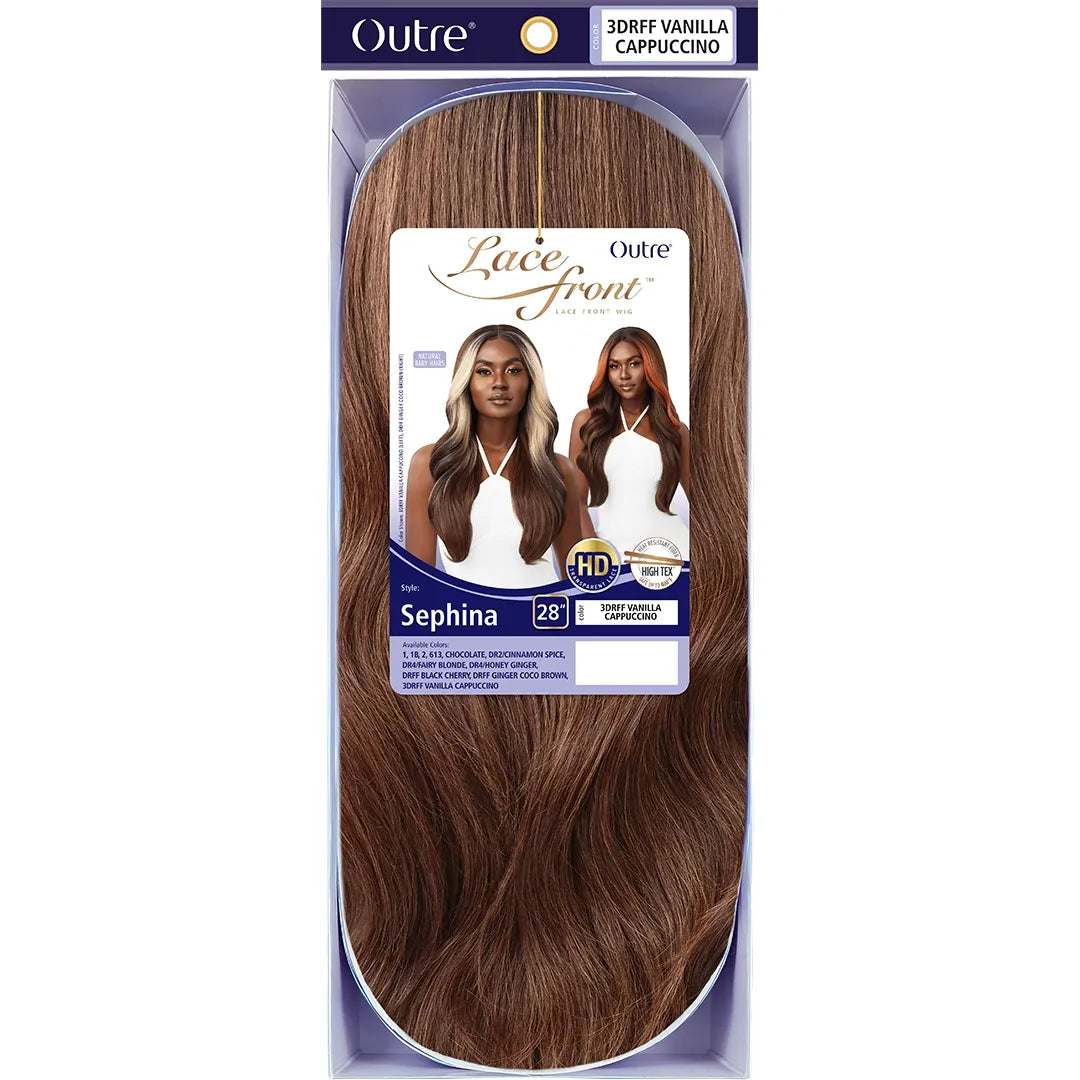 Outre Synthetic Swiss HD Lace Front Wig - SEPHINA