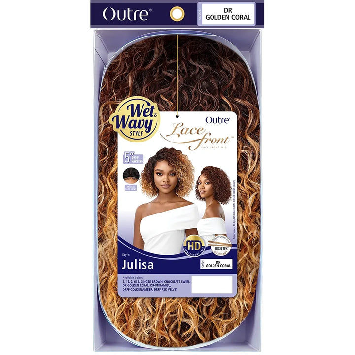 Outre Synthetic Swiss HD Lace Front Wig - JULISA