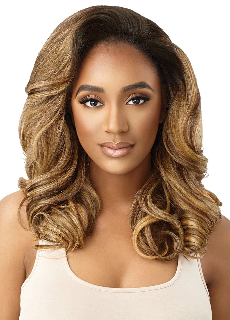 Outre Synthetic Quick Weave Half Wig - Neesha H305