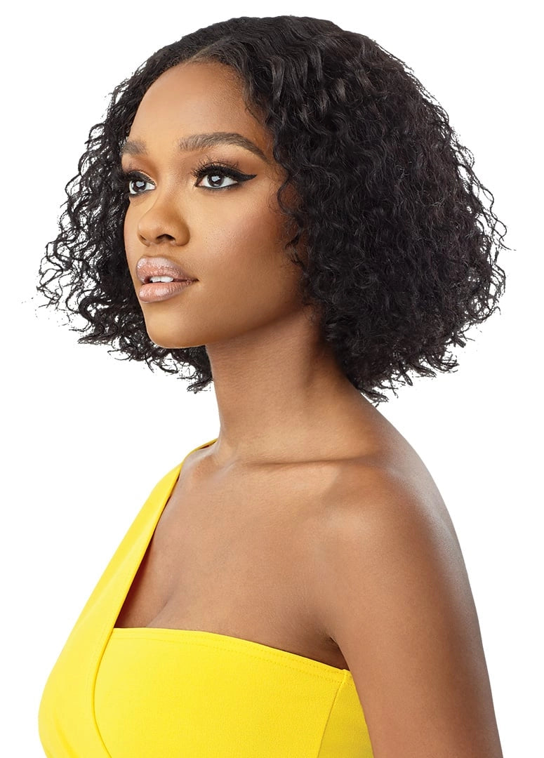 Outre Mytresses Gold Label 100% Unprocessed Human Leave Out Wig - DOMINICAN CURLY 10"