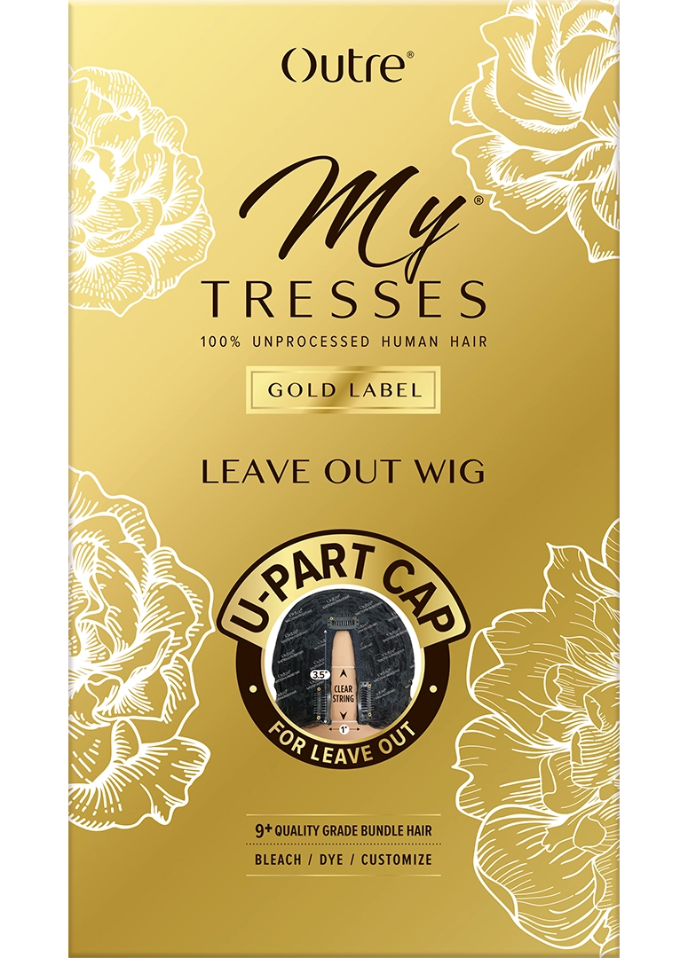 Outre Mytresses Gold Label 100% Unprocessed Human Leave Out Wig - DOMINICAN CURLY 10"