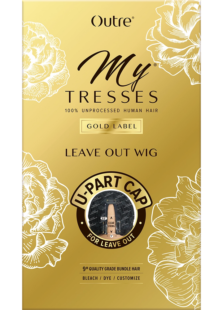 Outre Mytresses Gold Label 100% Unprocessed Human Leave Out Wig - DOMINICAN CURLY 10"