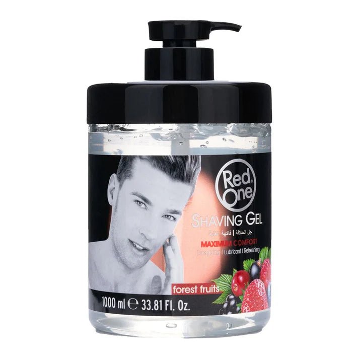 RED ONE Shaving Gel (33.81oz) - Forest Fruit - Braids and Wigs