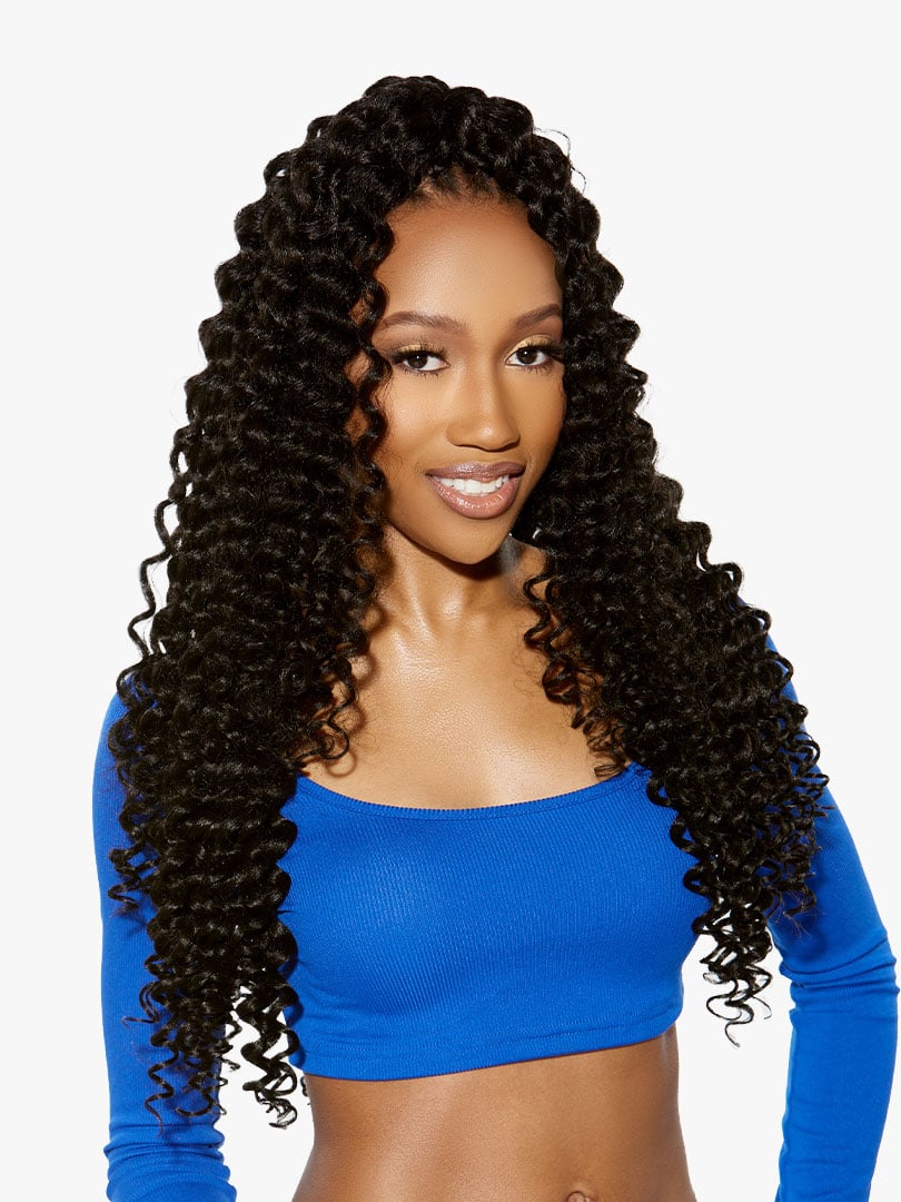 Sensationnel Ruwa Pre-Stretched Crochet Braids - 3X Deep 18"