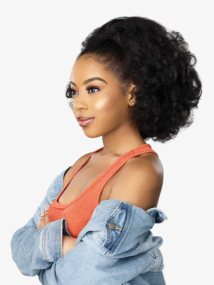 Sensationnel Drawstring Ponytail Instant Pony Curls Kinks N Co Rain Maker - Braids and Wigs